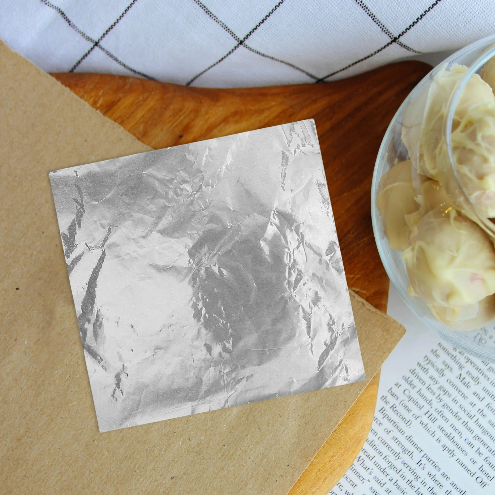 

100pcs Chocolate Wrappers Candy Packaging Aluminum Foil Paper Small Tangerine Gifts Christmas Birthday Wedding