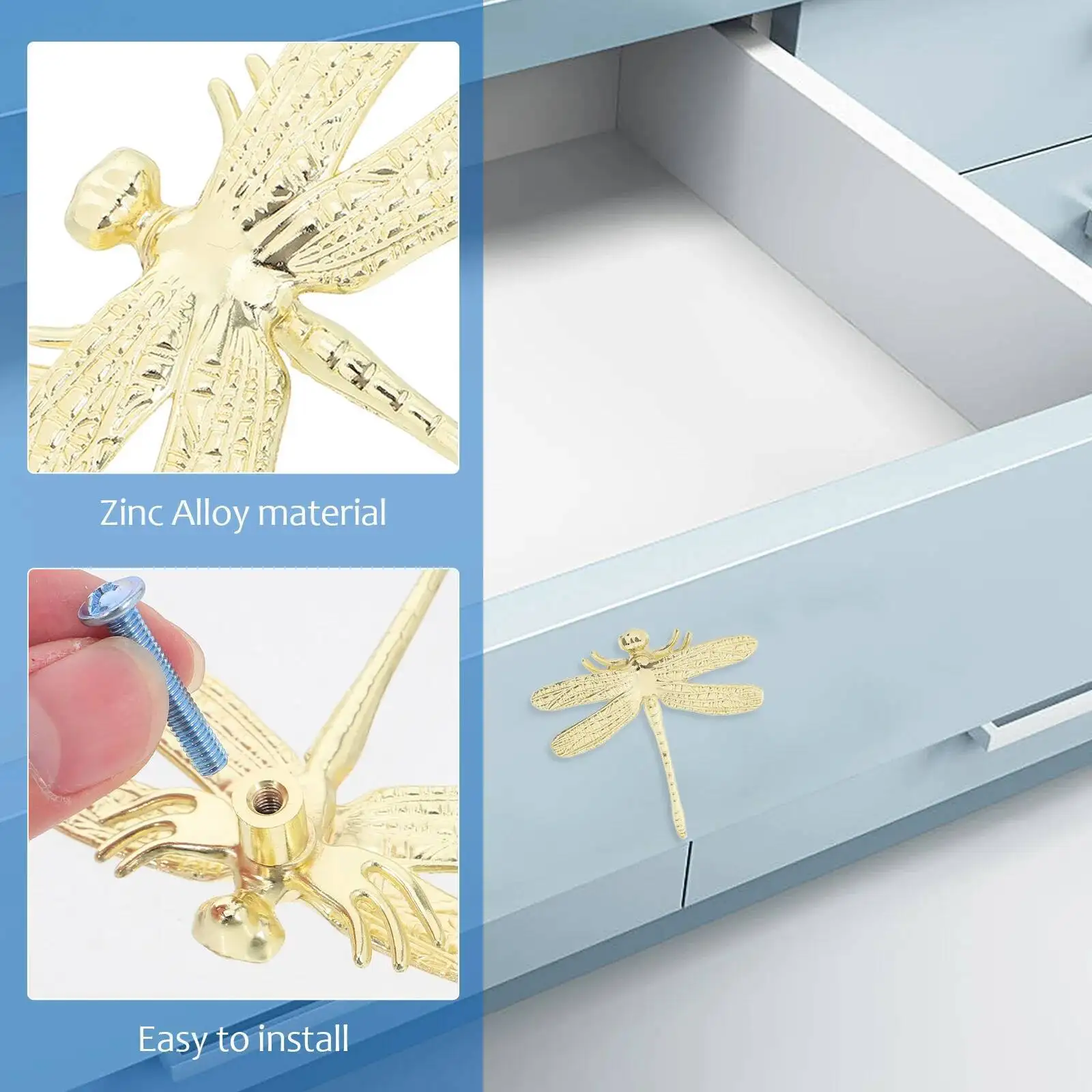 2 قطعة درج خزانة يسحب Dragoy تصميم سبائك الزنك مقابض خمر لخزائن الخزائن مقابض بوهو الزخرفية الأجهزة المنزلية