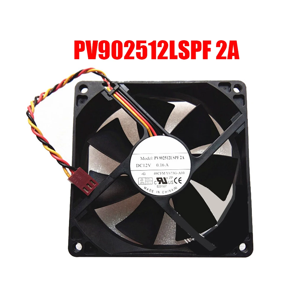 

Server Fan For Foxconn PV902512LSPF 2A 49CFM 0T673G T673G-A00 DC12V 0.16A 3PIN New