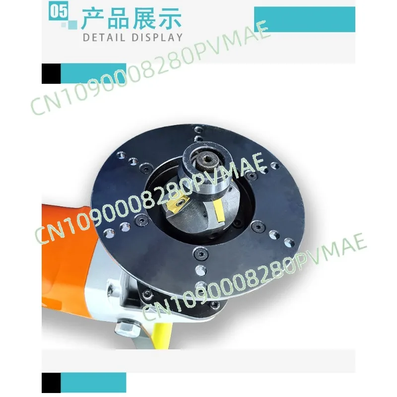 Handheld Multifunctional Chamfering Machine - Curved & Flat Steel Plate Beveling & Edge Milling Tool
