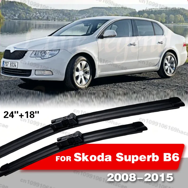 

Щетки стеклоочистителя (левый/правый руль) для Skoda Superb B6 2008-2015 Седан/Комби, передние и задние, 24''+18''