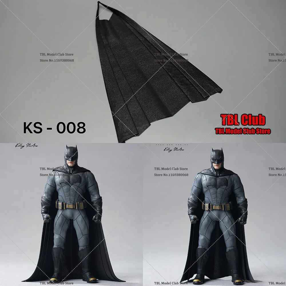 

Масштаб 1/12 CKELLY STUDIO KS-008 Bat Hero, длинный/короткий плащ, модель, аксессуар для 6-дюймовых фигурок Mezco JL BVS
