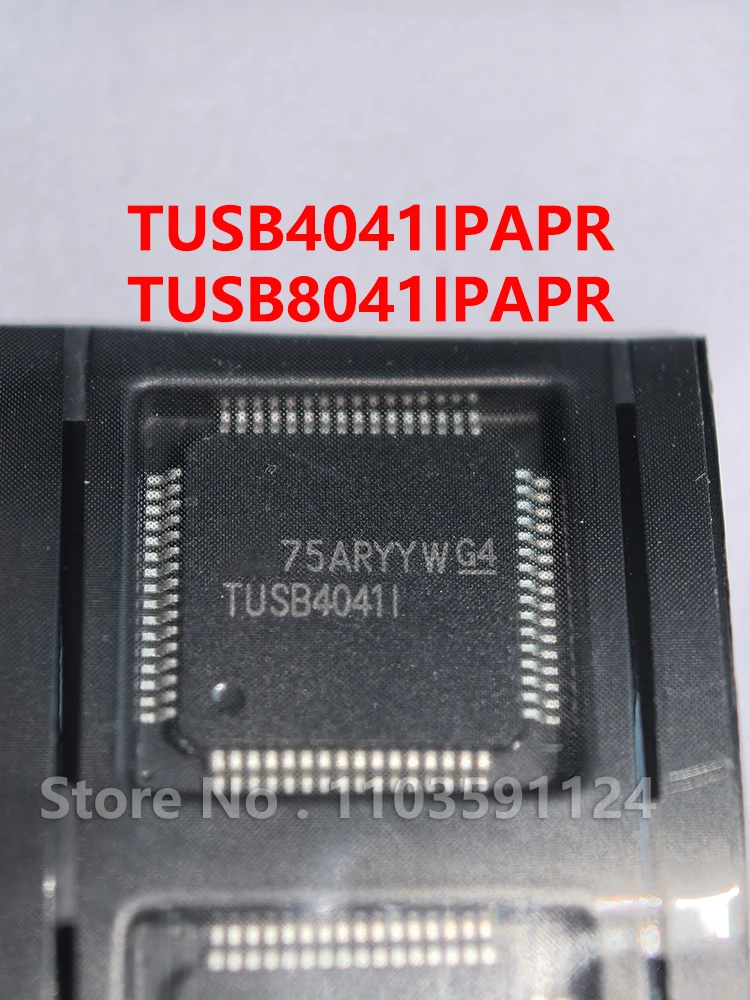 1PCS  TUSB8041I  TUSB4041I  HTQFP64  TUSB4041IPAPR   TUSB8041IPAPR   TUSB4041   TUSB8041