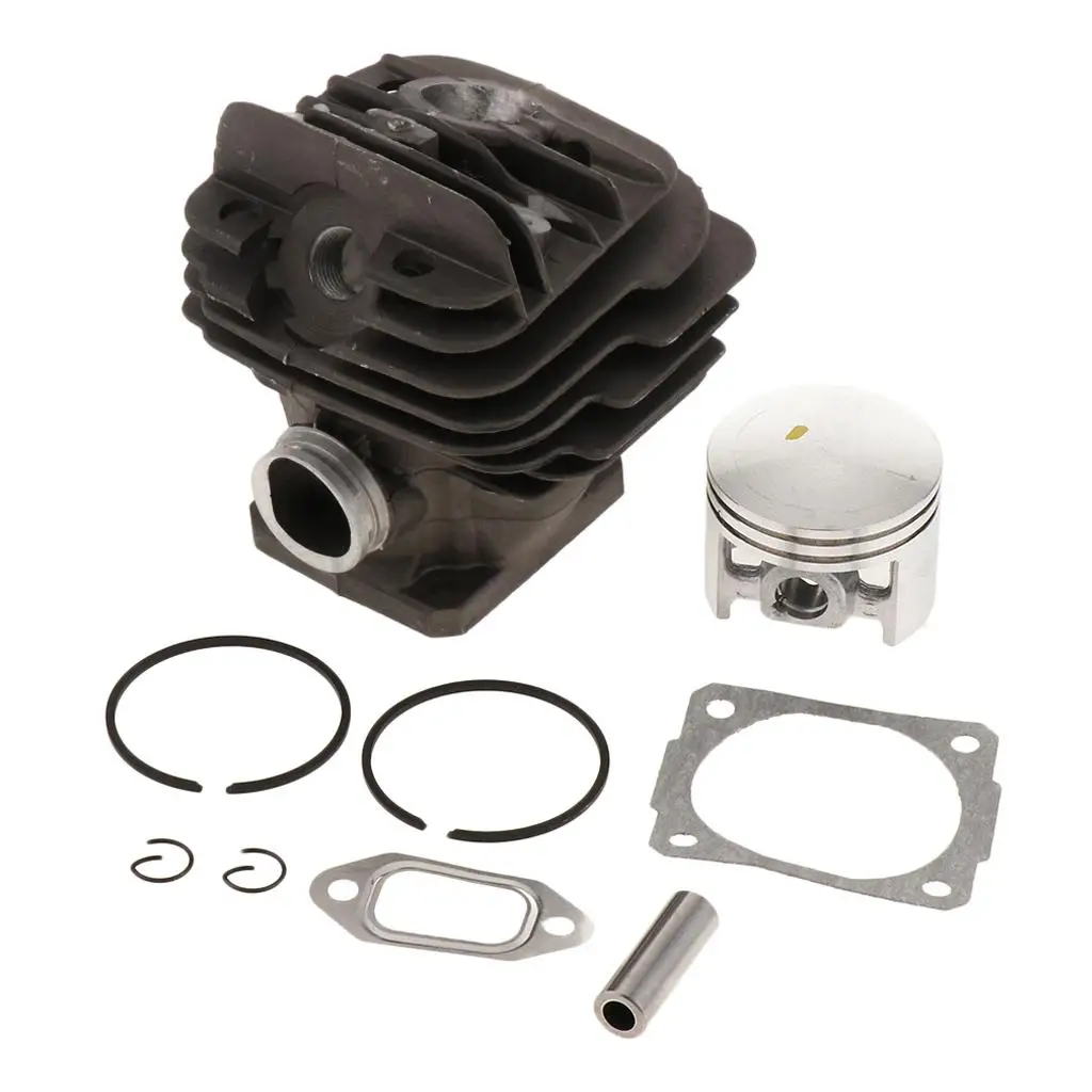 Cylinder Piston Assembly Metal Chainsaw Parts Replacement Kit Chainsaw Accessories for MS260 026 44mm
