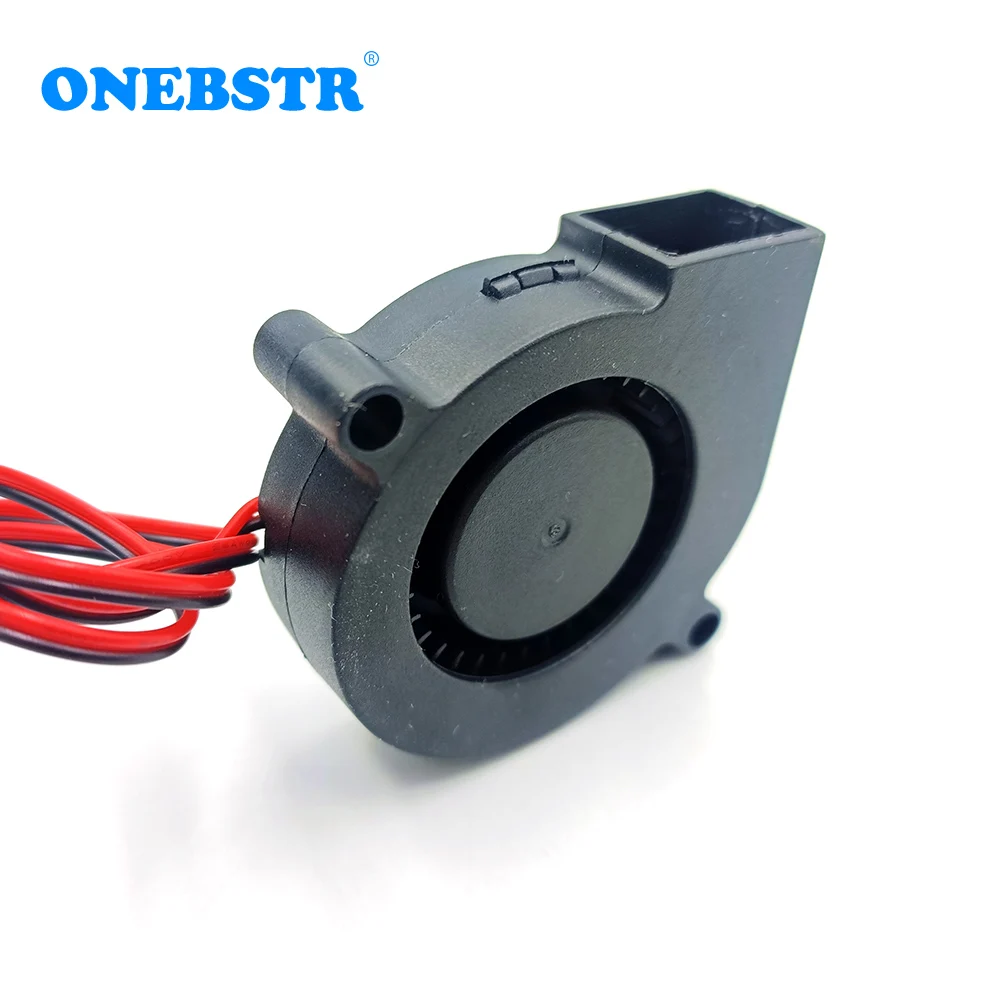 Ventilador Turbo sin escobillas 5015, cojinete de manga para impresora 3D, accesorios, purificador Voron, humidificador, DC 5V, 12V, 24V, gran oferta