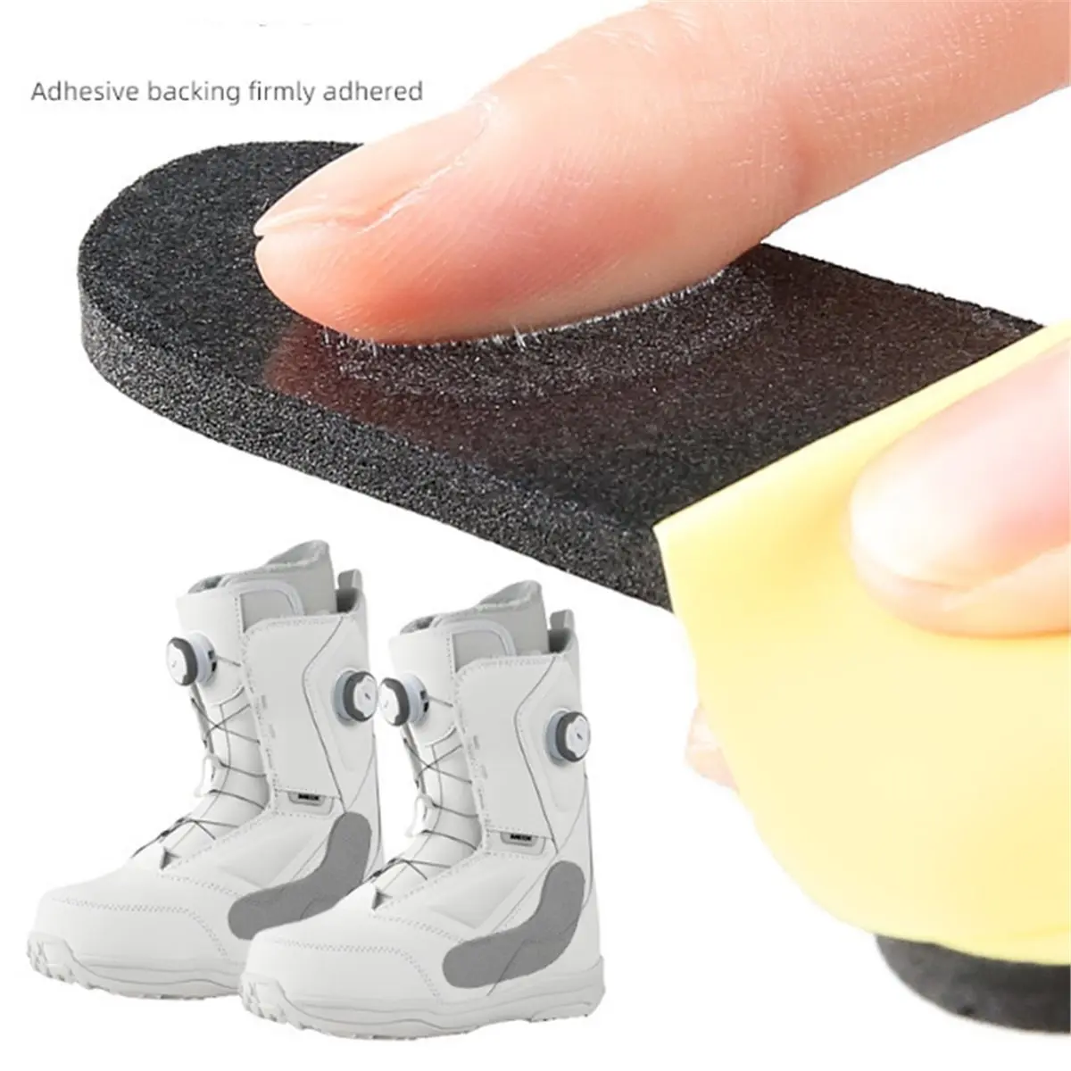 618 Mega Sale 60PCS Snowboard Boots Fitting Pads EVA Ankle Patches Anti-Friction Cushions Shock Absorbing Pads Ankle Pads
