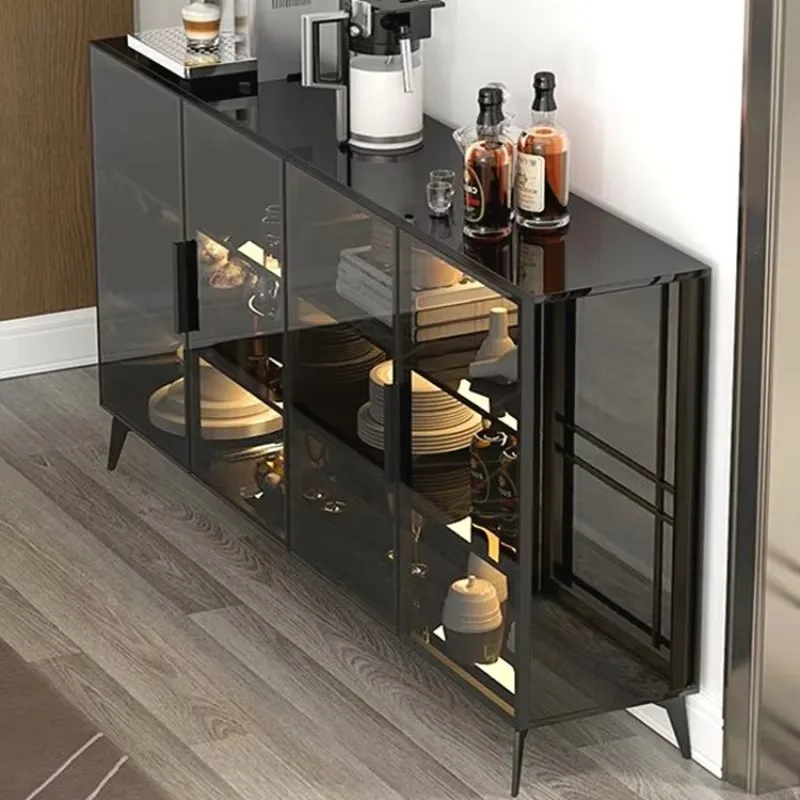 Modern Wine Display Cabinets Storage Glass Organizer Corner Cabinets Showcase Space Saving Woonkamerkasten Furniture For Home