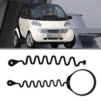 1X Car Fuel Tank Cap Gas Cover Rope Q0008652V001000000 For Smart Fortwo 1998-2006 450 Models For Smart Roadster Models Car Part