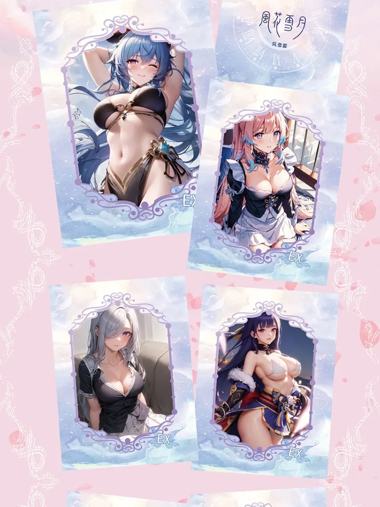 2024  Goddess Story Cards Fanka Society Romance Chapter Sexy Girl Party Feast Booster Box Hobbies Gift