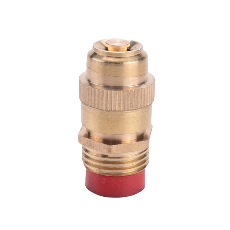 10Pcs 1/2 Inch Adjustable Sprinkler Middle Distance Sprinkler Brass Nozzle Garden Lawn Irrigation Watering Fittings