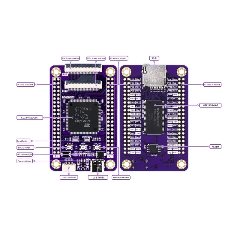 GD32F470ZGT6 Development Board GD32F470 MCU EVT Core Board