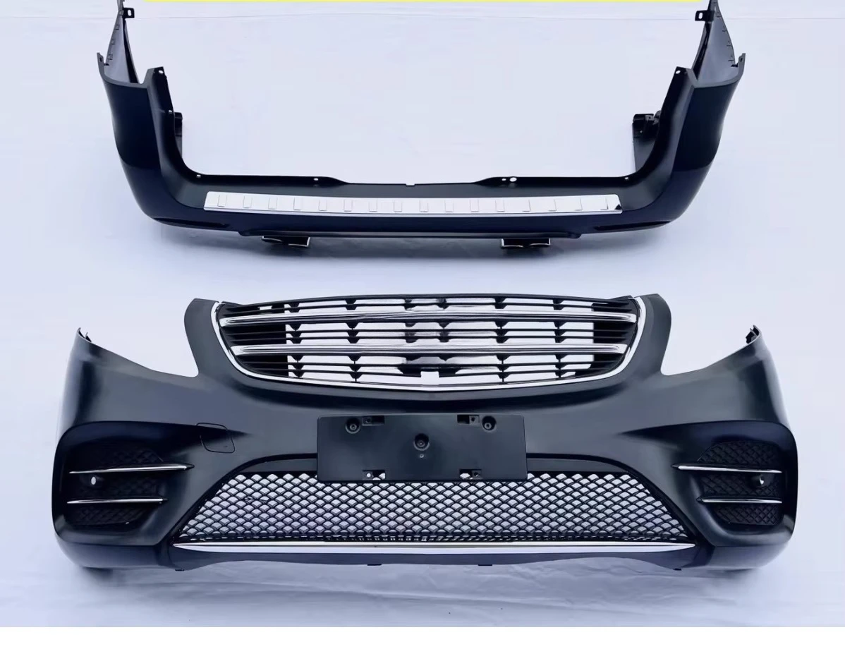 

PP Material Body Kit Superstar Style Hood Grille Front Bumper Rear Bumper Side Skirt for W447
