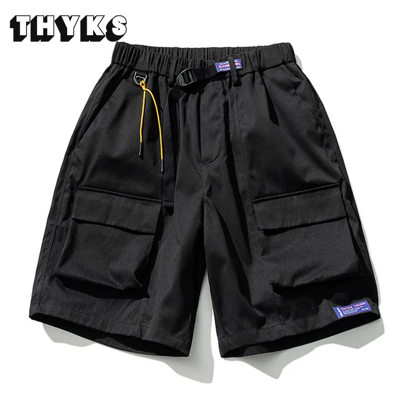 Fasgion Brand Cargo Shorts Men Women Wide Leg Knee Length Empire Tooling Loose Vintage Pockets Couple Streetwear M-5XL All Match