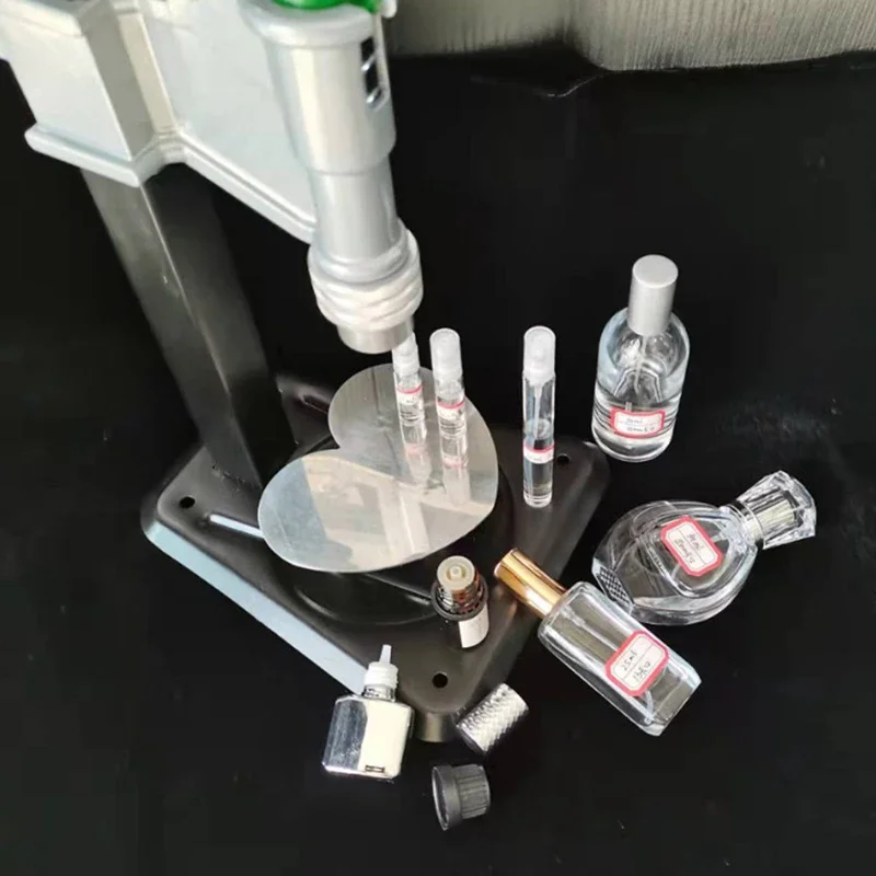 BPerfume Bottle Capper Plastic Bayonet Press Sleeve  Sealing Perfume Packaging iquid Packaging Machine