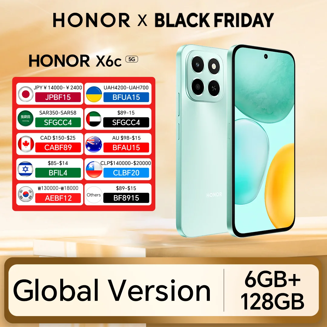 yZ[zV^HONOR X6cO[oŃX}[gtH 6.61C` 120Hz TFTt 50MPCJ 5300mAh 35WX[p[`[W SDJ[h MagicOS 9.0