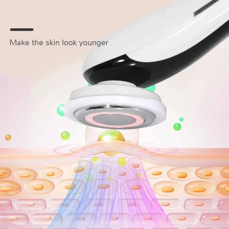 2025 العناية بالبشرة الكهربائية المحمولة للاستخدام المنزلي أداة شد الوجه وتدليك شد الجلد