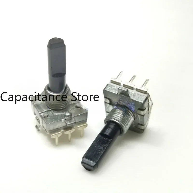 

5PCS High quality EC16 type 360 degree rotary encoder 24 positioning sound volume digital pulse potentiometer handle 25mm