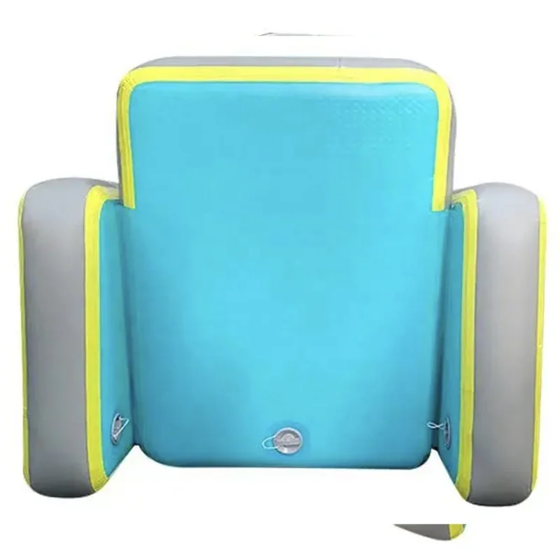 أريكة شاطئ خفيفة للغاية، كرسي قابل للنفخ للرياضات المائية، أريكة قابلة للنفخ للترفيه #4