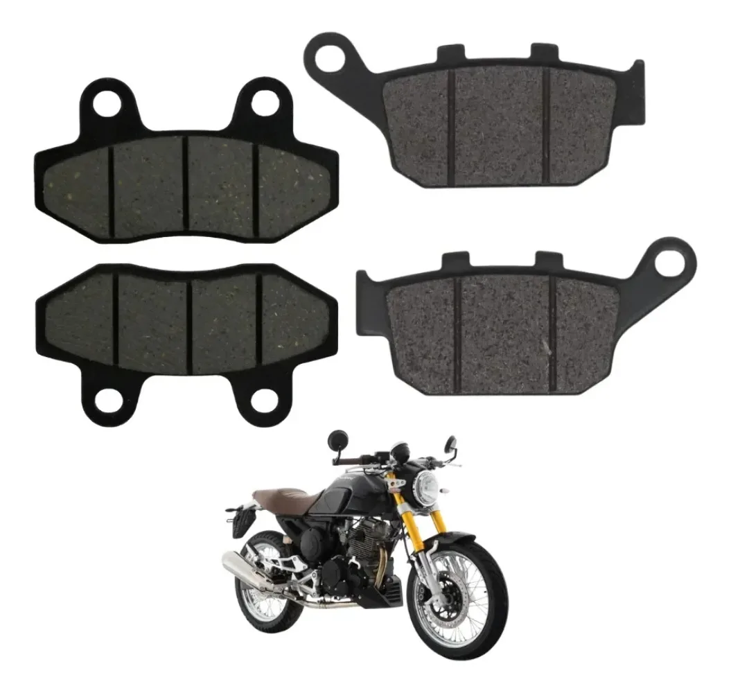 

Motorcycle brake pad kit fit for italika blackbird 250 Front Rear Brake Pads Kit replacement FA086 FA140