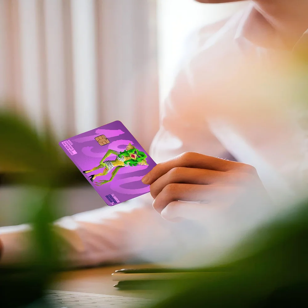 G-Gremlins Gizmo MonsterDiy ملصق بطاقة الخصم الائتمانية ملصق الحفلات الديكور مقاوم للماء شريحة صغيرة بطاقة الجلد ملصق #3