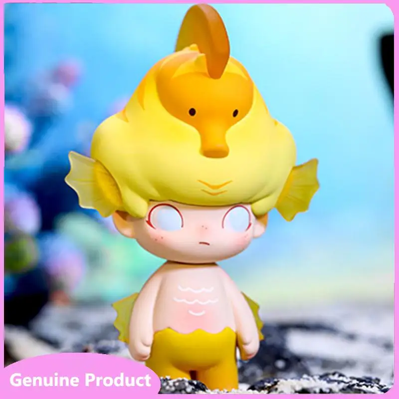 

100% Original Dimoo Aquarium Series Blind Box Toys Kawaii Surprise Guess Bag Cute Doll Anime Figure Home Model for Girls Gift