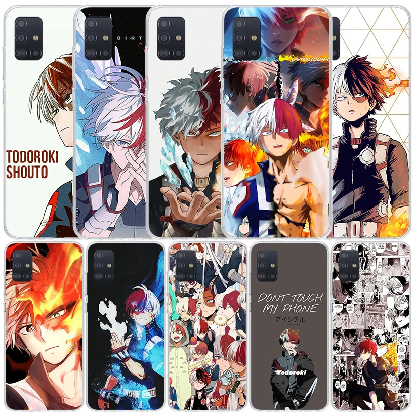 My Hero Todoroki Shoto Phone Case For Samsung Galaxy A51 A50S A41 A40 A31 A30S A21S A20S A20E A11 A10S A71 A70 A6 A7 A8 A9 Plus