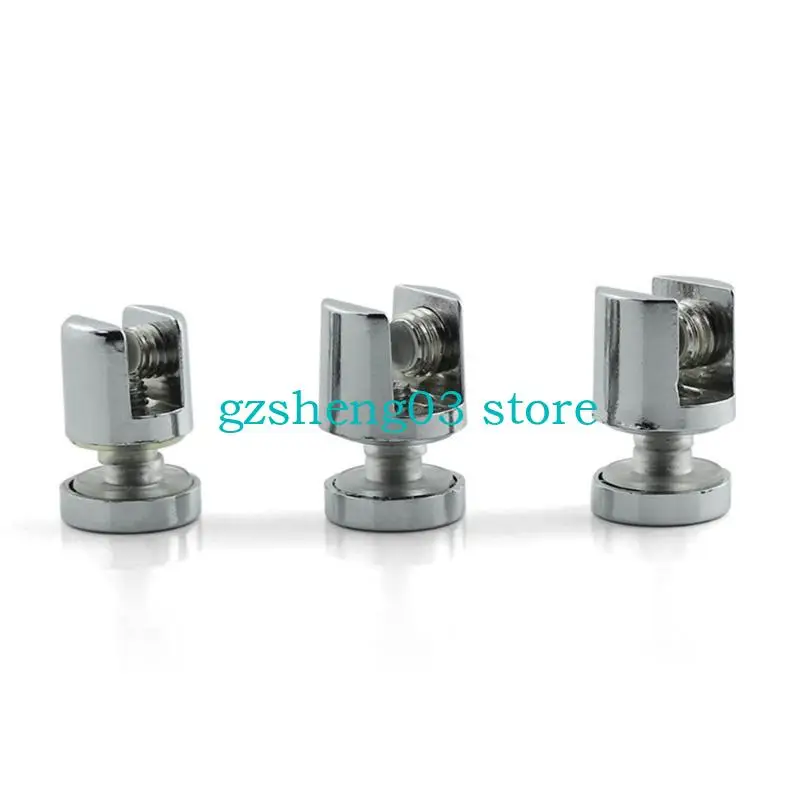 U75C 고정 클램프 10-12mm 두께 유리 조절 가능한 코너 브래킷 유리 지지대