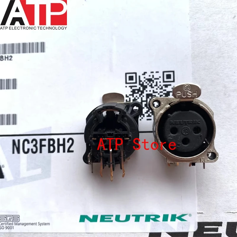 5PCS NC3FBH2 Import Classic Three Core XLR Caron Metal Flange PCB Level Welcome To Consult The Order