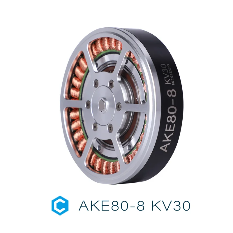 AKE80-8 KV30 T-Motor CubeMars มอเตอร์ไร้แปรงสําหรับหุ่นยนต์ Dynamics หุ่นยนต์แบบไดนามิกโมดูลหุ่นยนต์ขาแขน Exoskeleton