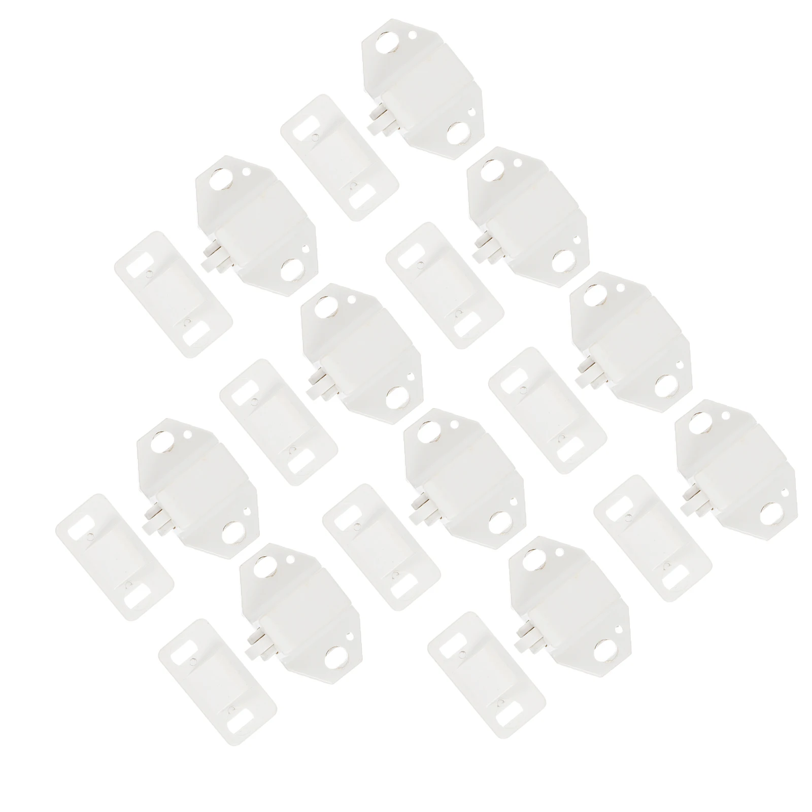 

10 set Balls Locks Plastic Cabinet Latch Balls Catch Door Lock Closet Door Catch For Wardrobe Cupboard Wood Screen Doors