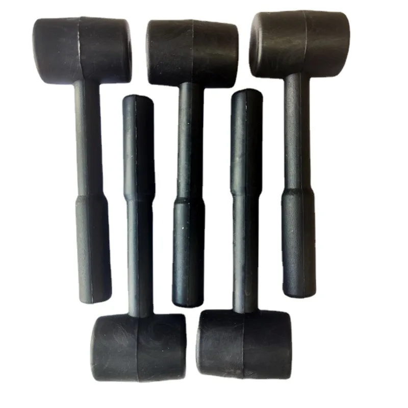 1/2Pcs Mini Rubber Mallet Toy Hammer Household Repair and Installation Rubber Hammer Portable Gift Hammer Hand Tool