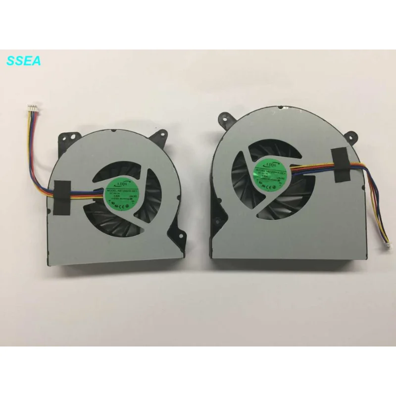 

SSEA New CPU GPU cooling Fan 14mm thick for Asus G750 G750JW G750J laptop Cooler Fan