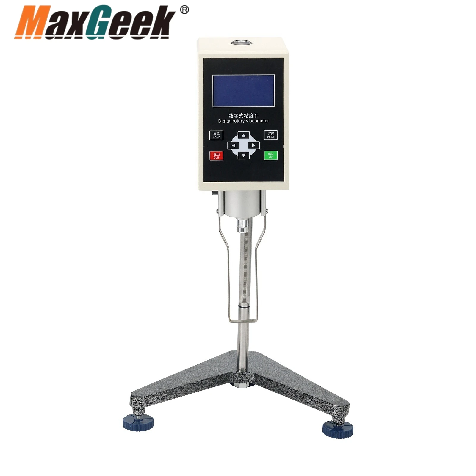 Maxgeek NDJ-8S Digital Rotational Viscosity Meter Viscometer Rotary Visometer 110-240V 10~200,000mPa.s Accuracy 3.0%