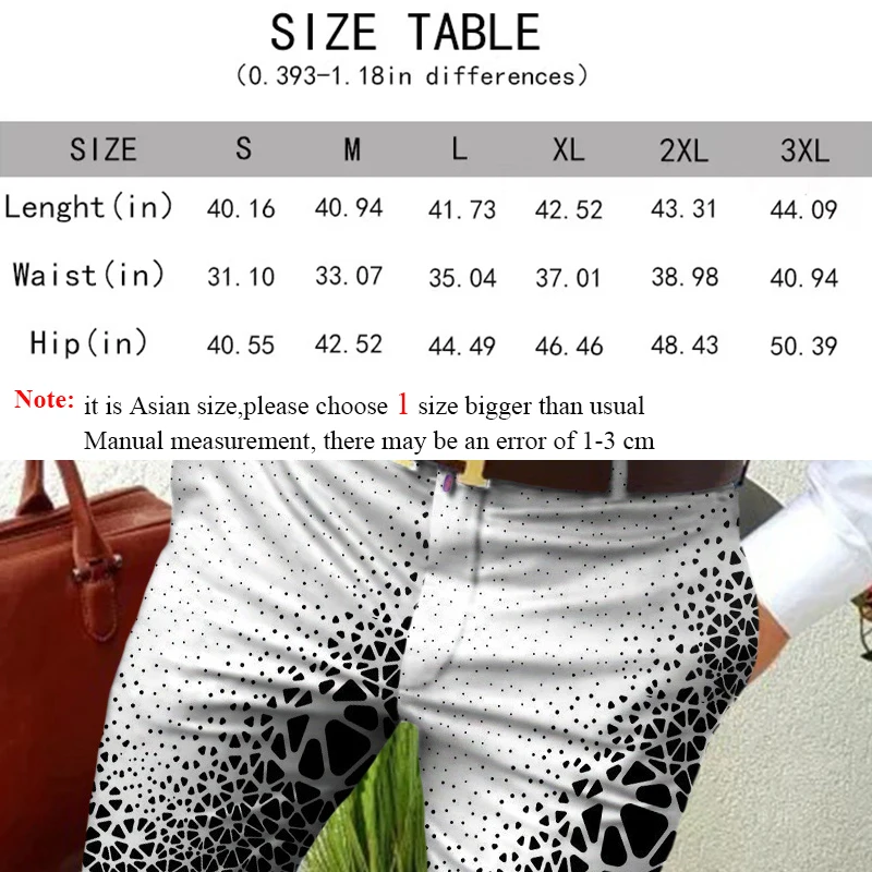 Casual Plaid pants men Pencil Pant Spring Autumn Print Trousers Mid Waist Jogger Men\'s Suit Pants 28 Colors Fashion Streetwear