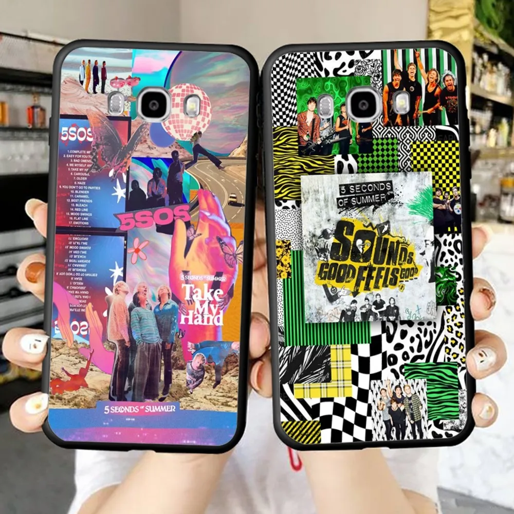 Casing ponsel Seconds-of-Summers-5SOS untuk Samsung J 7 Plus 7core J7 Neo J6 Plus Prime J6 J4 J5 sampul seluler