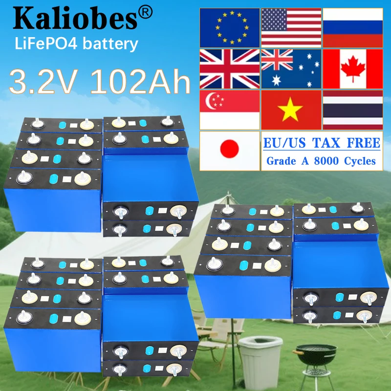 1-32Pcs 3.2V 102Ah …