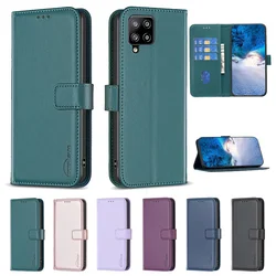 For Samsung Galaxy A12 Case Leather Wallet Flip Case For Samsung A12 A 12 SM-A125F/DSN 6.5
