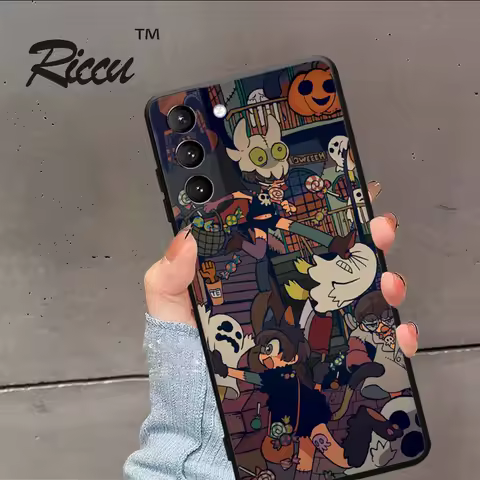 Cute cartoon drawing Phone Case For Samsung Galaxy S24 23 22 S21 20 FE Ultra plus A55 54 53 51 22 32 4G 5G Phone case