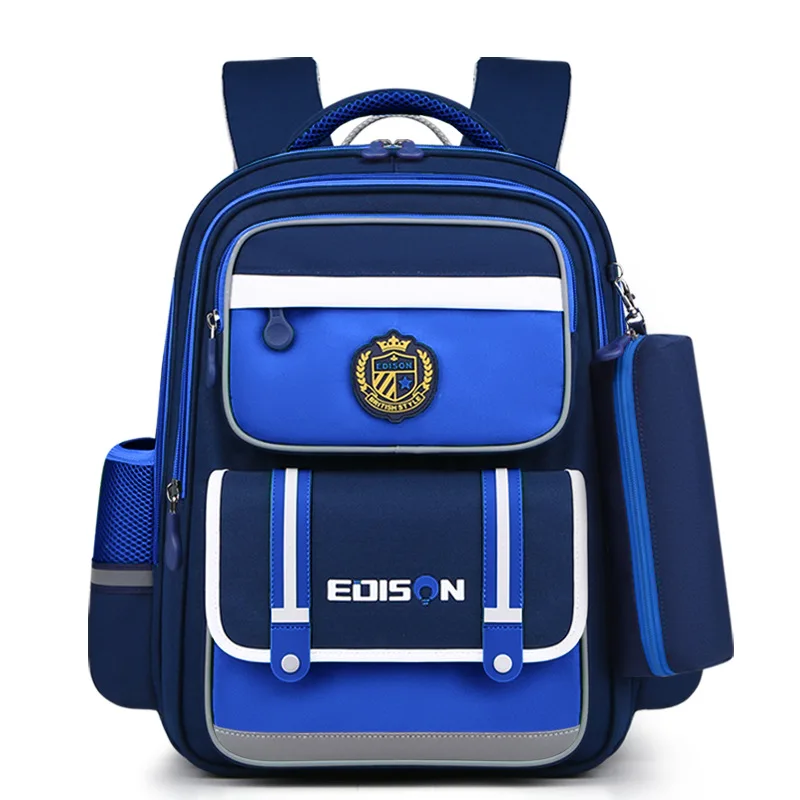 

Primary School Backpack Large Capacity Children's Backpack Spine and Waist Protection Water-resistant Children's Backpack