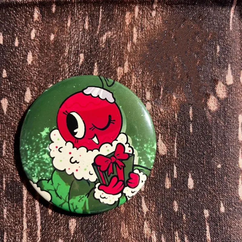 Dandy’s World Christmas Toons Pinback Buttons!  Kawaii cartoon game Character badge