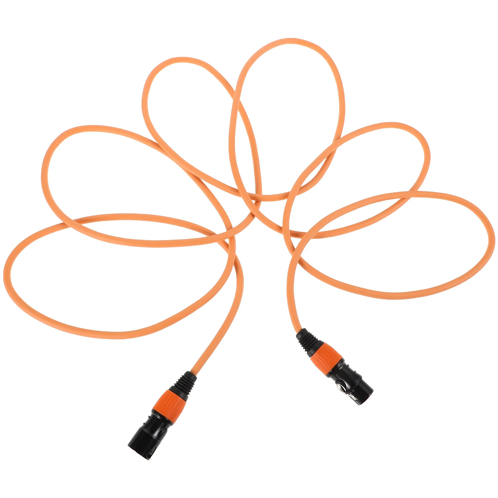 

2pcs Xlr Patch Cable Male To Female Microphone Audio Cable For Recording Studios Live Performances Balanced Audio