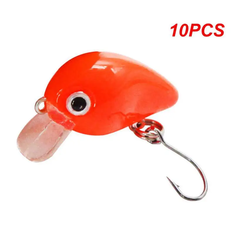 10PCS Area Trout Fishing Lure Kuga Nano 30mm 2g Floating Minnow Mini Crankbait Pesca Wobbling Hard Bait For Trout Perch Chub