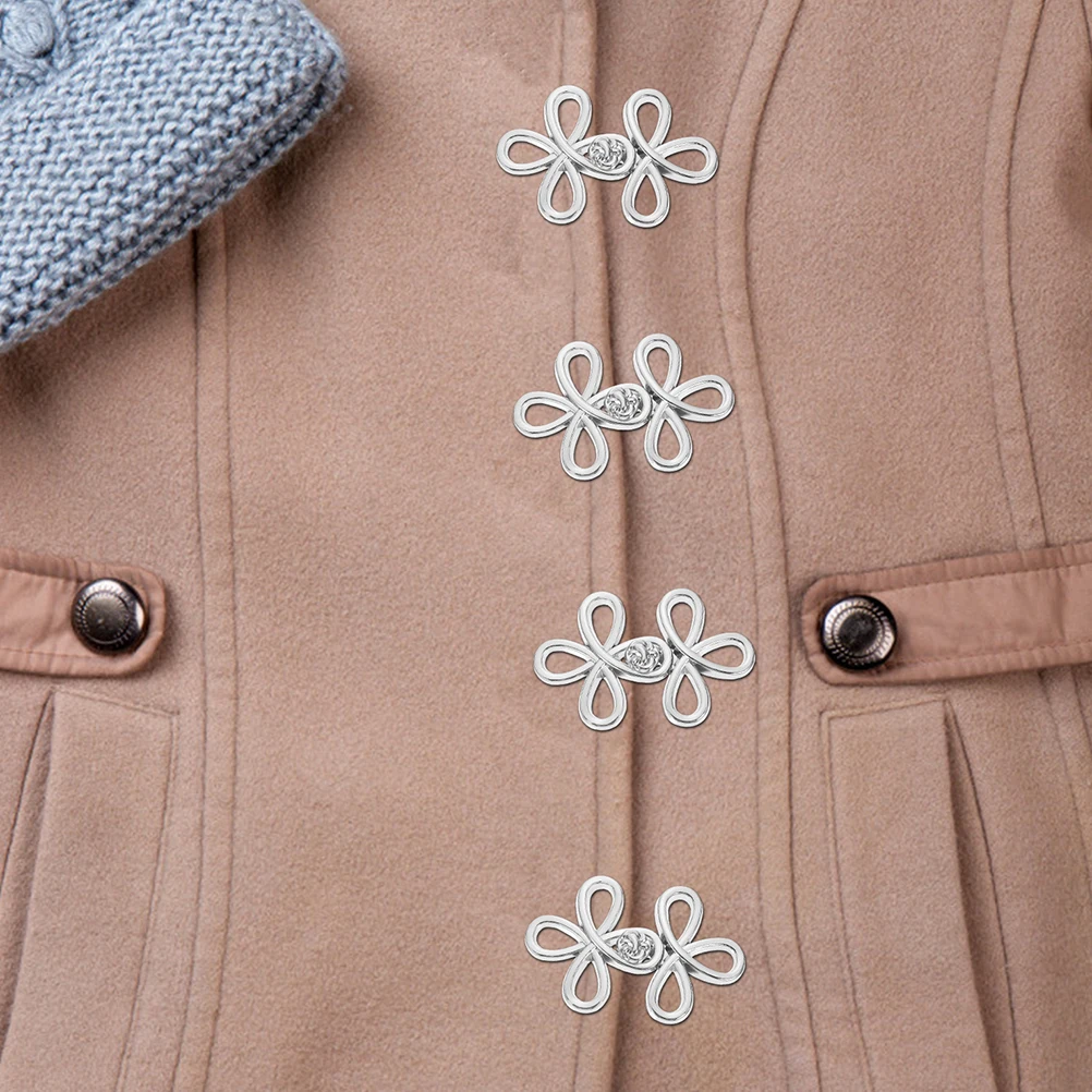 

Retro Metal Buckle Buttons Vintage Zinc Alloy Closure Fasteners for Coats Cardigans Clothing Accessories Clasps