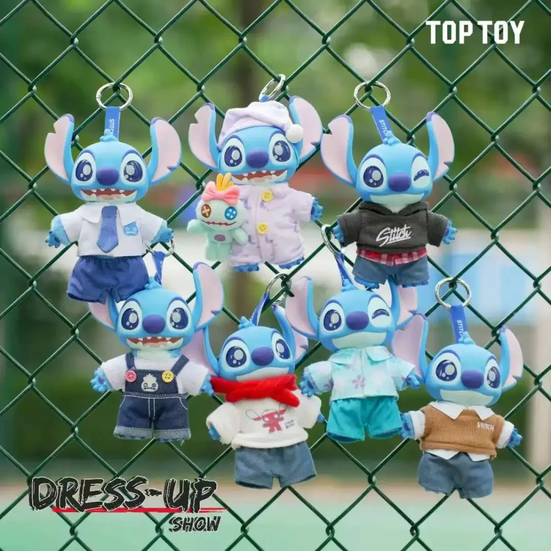 

Подлинная Toptoy Stitch Dress-Up Show Series слепая коробка модная игровая модель кукла настольное украшение коллекция подарочная игрушка