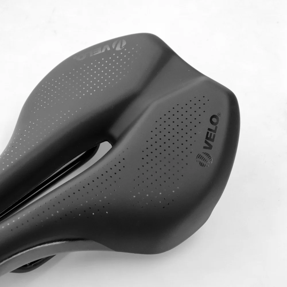 VELO VL-3543 Bicycle Saddle Road MTB Bike Comfortable shock absorption Hollow Breathable 332g 267x158mm