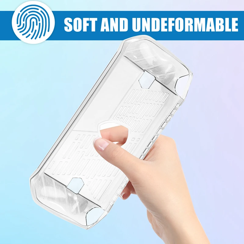 Soft TPU Protective Case Protective Anti-Drop Cover For MSI Claw Game Machine Game Accessories
