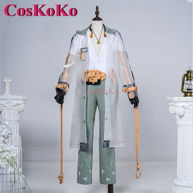 CosKoKo Quincy Cosplay Game Nu: Carnival Costume Rainy Season Fashion Uniform Daily Outfit Halloween Party Role Play Clothing