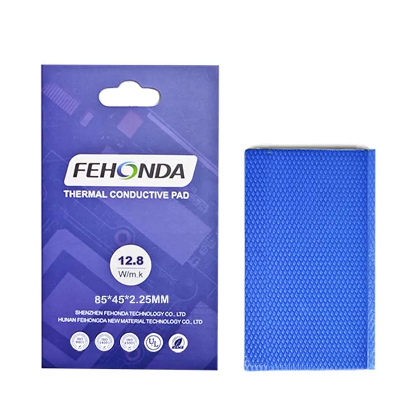 Fehonda Thermal Pad Graphics Card Cooling 12.8W/MK Heat Dissipation Silicone Sheet CPU/GPU Termal Pads Motherboard