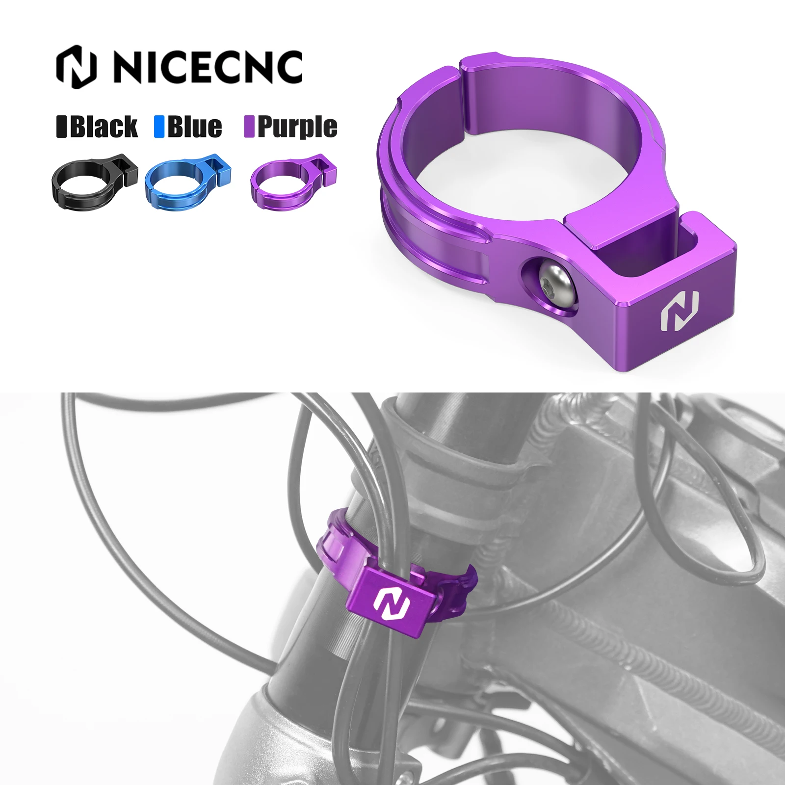 

For Surron light bee X light bee S light bee L1E Segway X160 X260 Sur ron Accessorie Dirt Bike Front Fork Hose Brake Line Holder