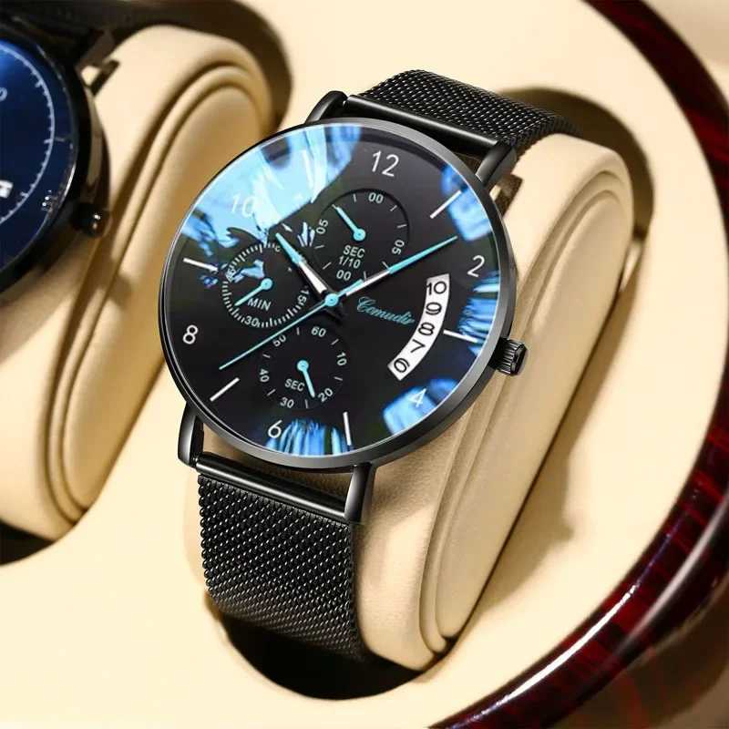 A multi-functional men's watch for delivery.